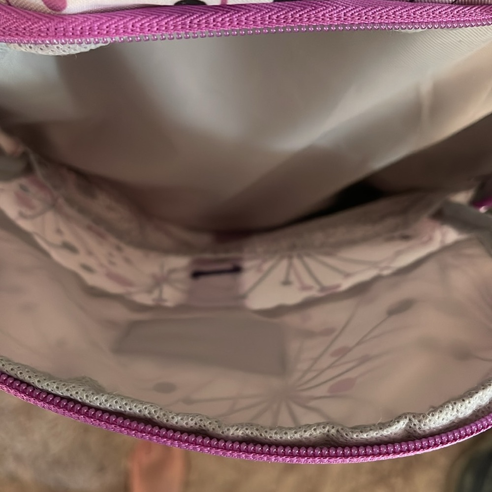 Eastsport White and Purple Backpack - Picture 4 of 11